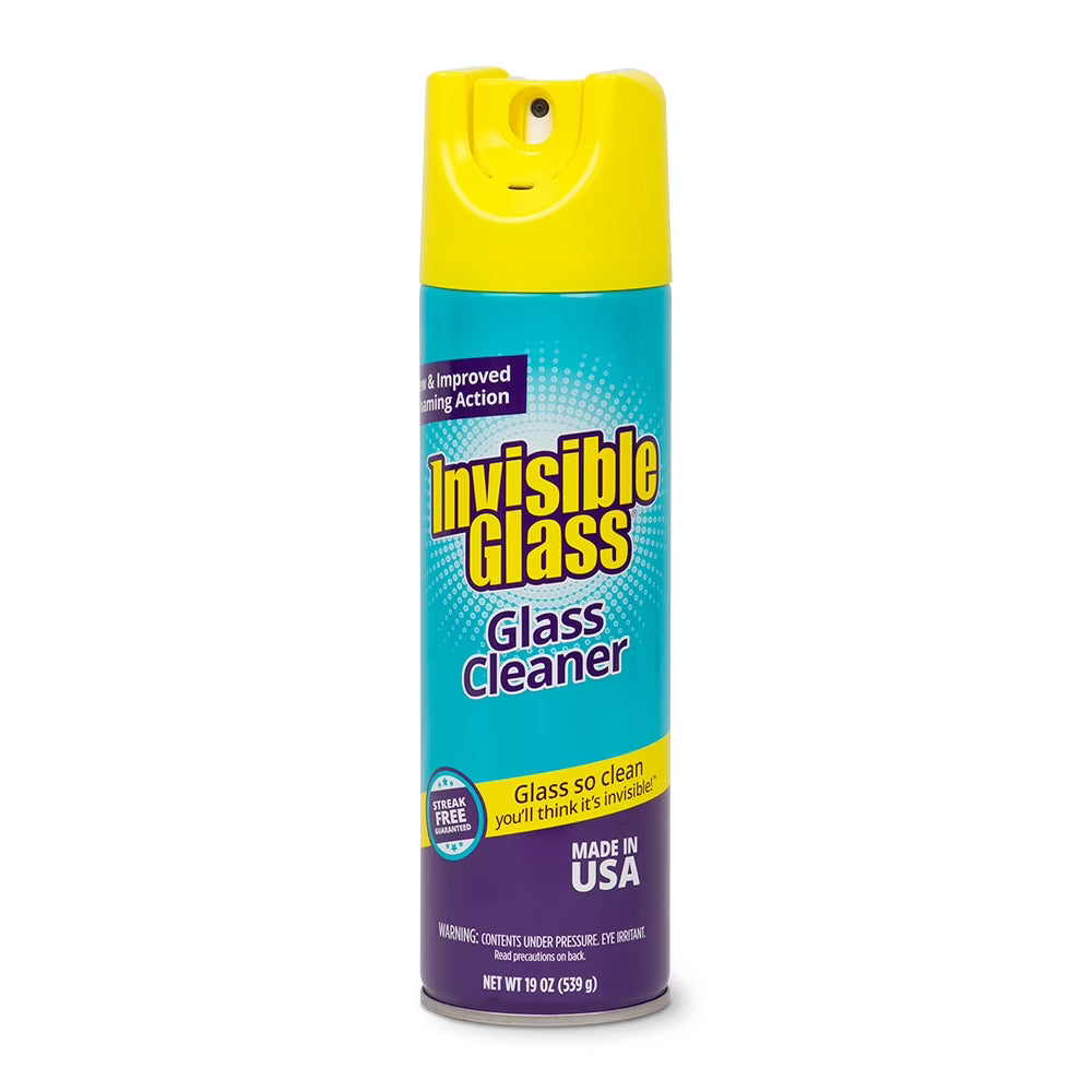 Invisible Glass Invisible Glass 91160 Ez Grip Aerosol Spray Cleaner 19 Oz (Pack of 2) — 19 oz