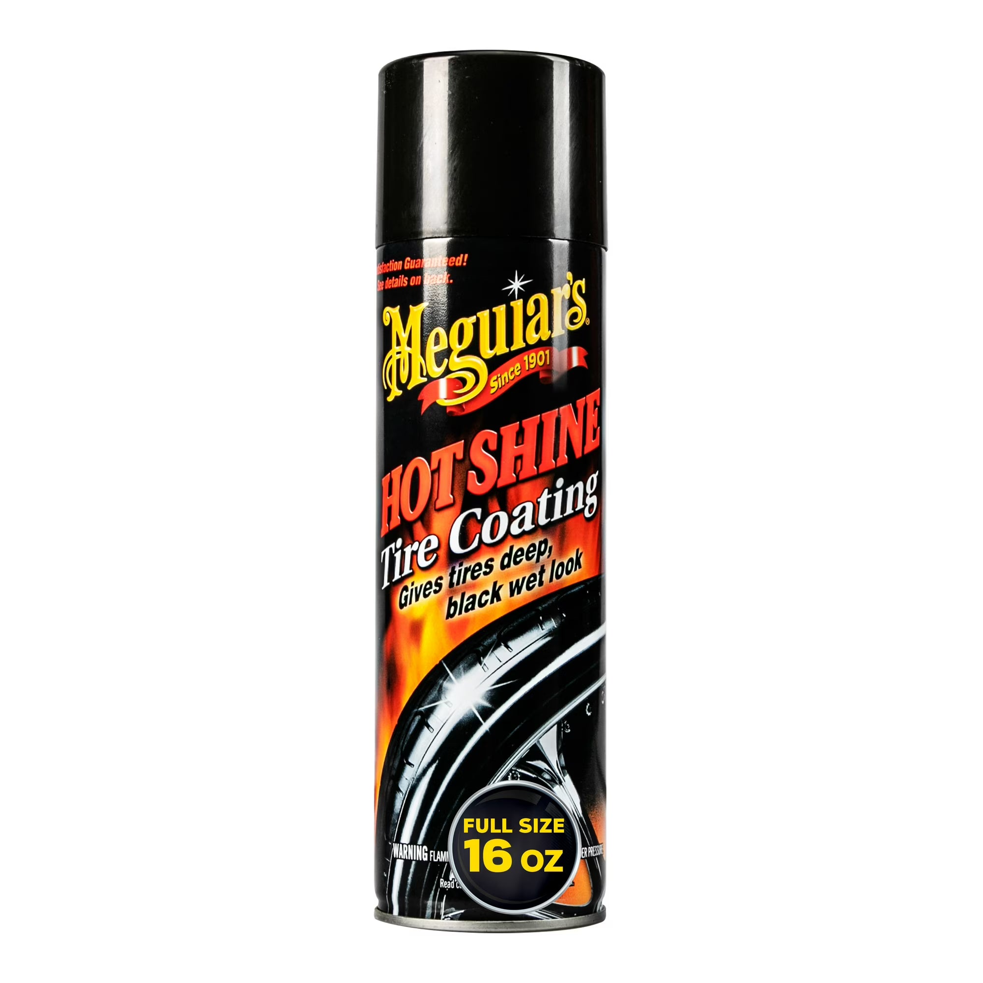 Meguiar's Meguiar S Hot Shine High Gloss Tire Coating G13815 15 Oz Aerosol (Pack of 2) — 15 oz