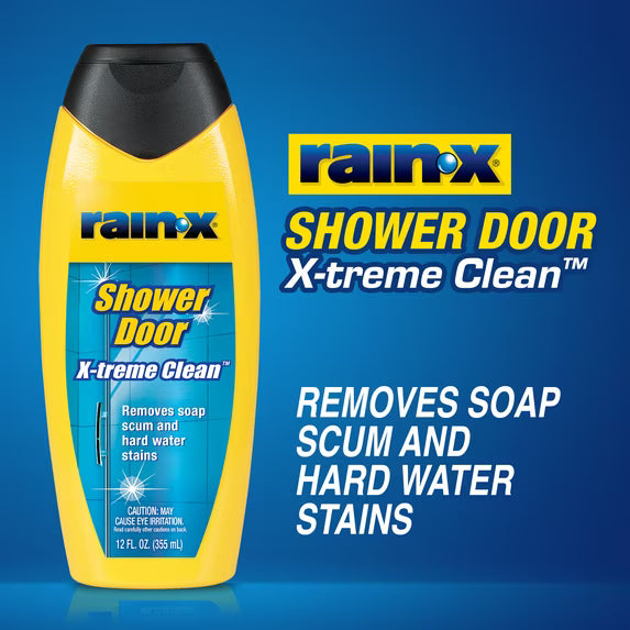 Rain‑X Rain X Shower Door X Treme 12 Fl Oz 630035 Removes Soap Scum And Hard Water Stains (Pack of 2) — 12 oz