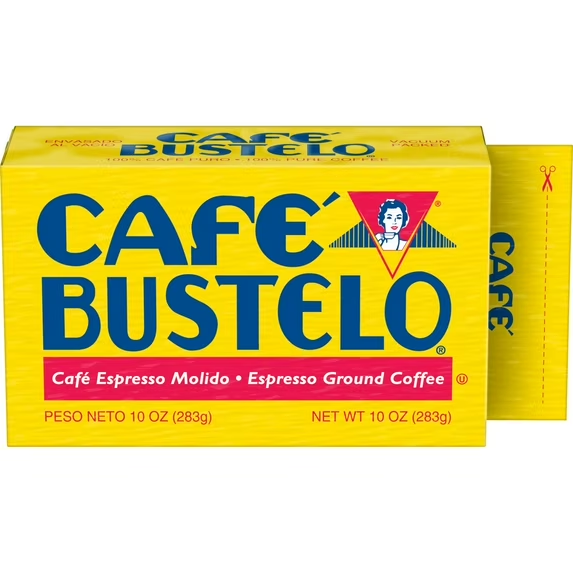Café Bustelo Espresso-Style Dark Roast Ground Coffee — 10 oz Brick