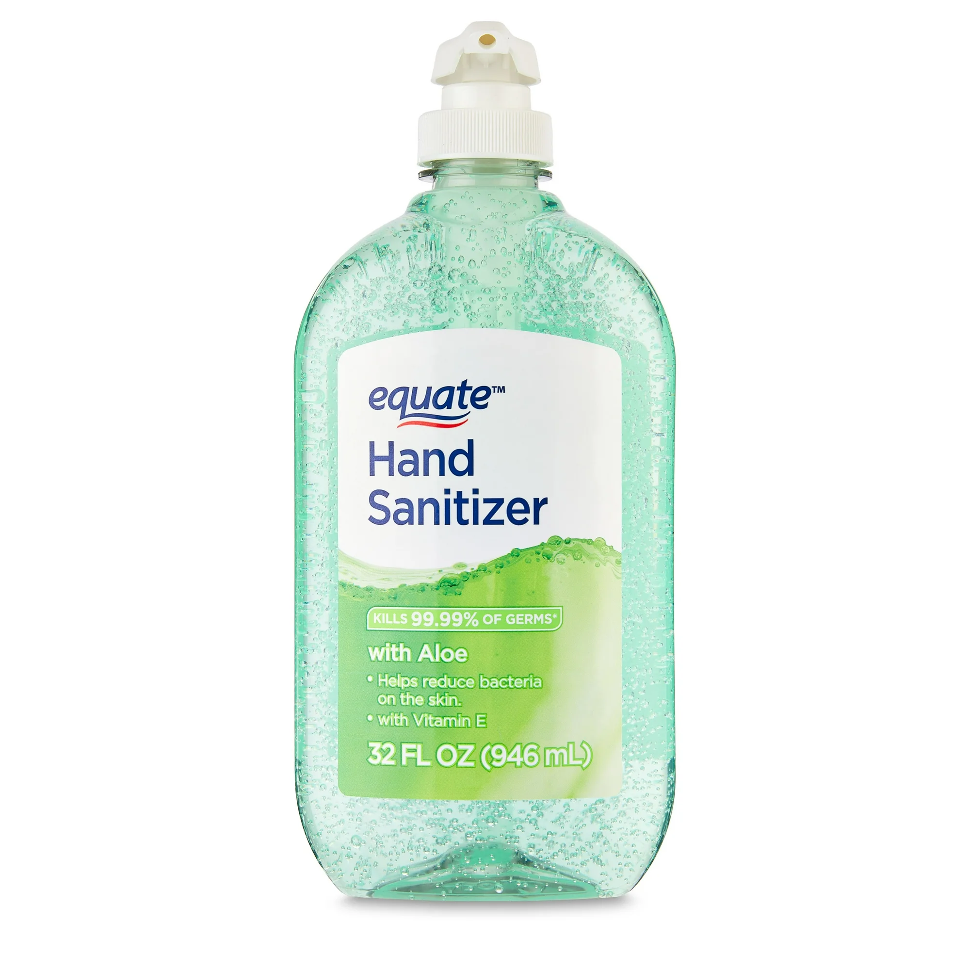 Equate Hand Sanitizer with Aloe, 32 fl oz