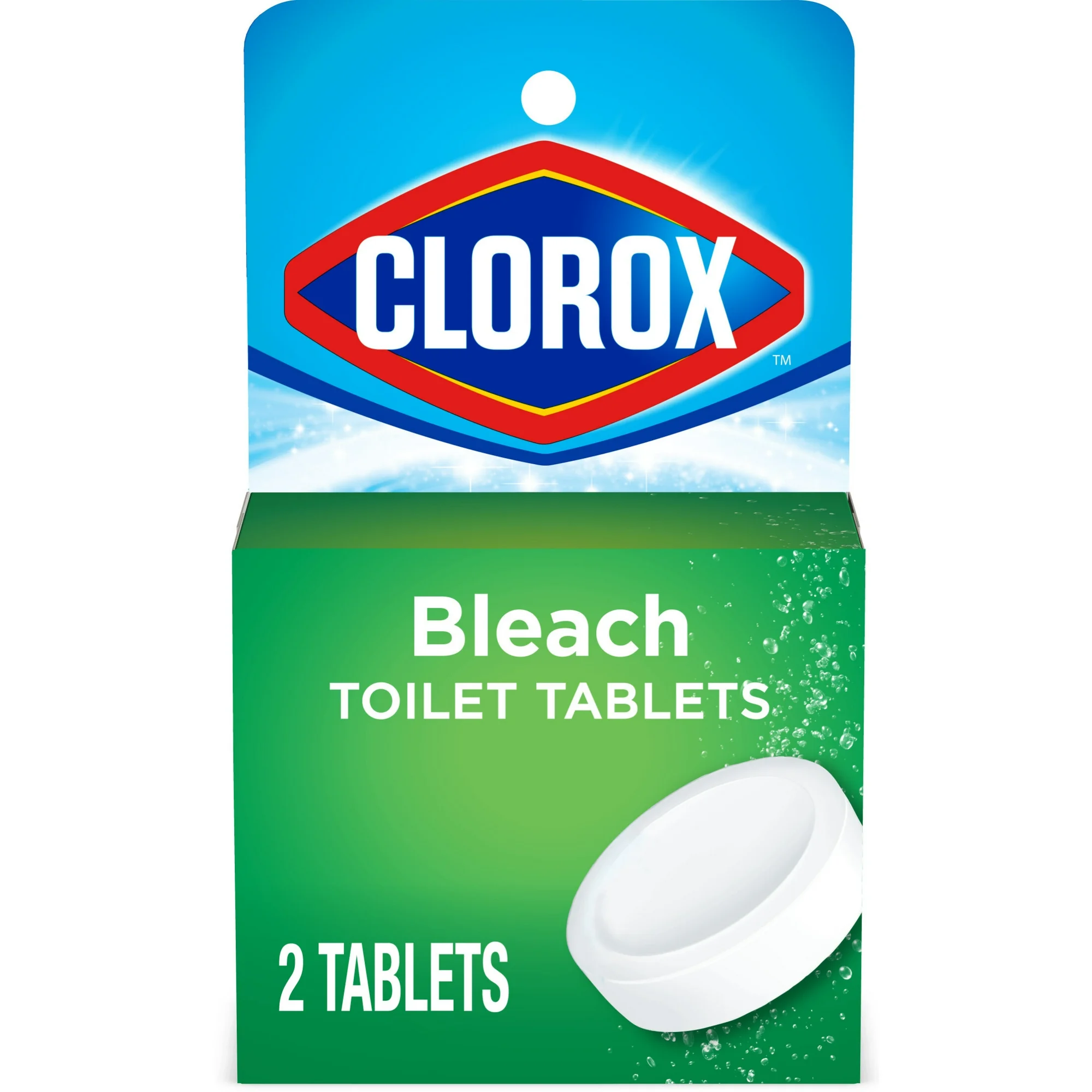 Clorox Clorox Bleach Automatic Toilet Bowl Cleaner Tablets 2 Pack (Pack of 2)