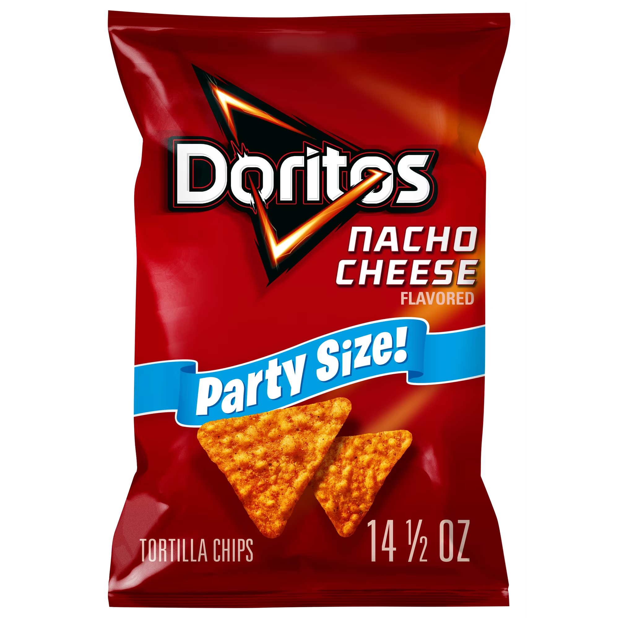 Doritos Doritos Nacho Cheese Tortilla Snack Chips Party Size 14 5 Ounce Bag — Party Size · 5 oz