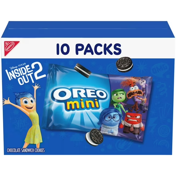 OREO Oreo Mini Chocolate Sandwich Cookies 10 Snack Packs — 10 ct