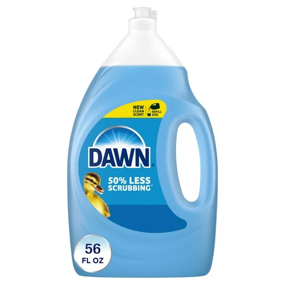 Dawn Dawn Ultra Dish Soap Liquid Dishwashing Liquid Grease Removal Original — 56 oz (Pack of 2)