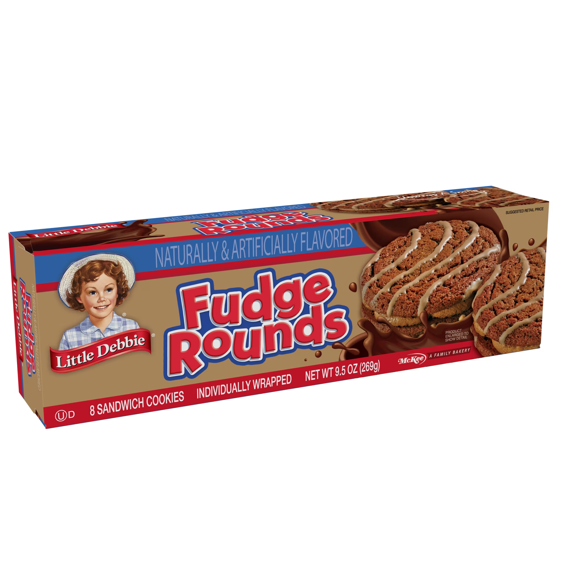 Little Debbie Little Debbie Snacks Fudge Rounds 8Ct — 8 ct