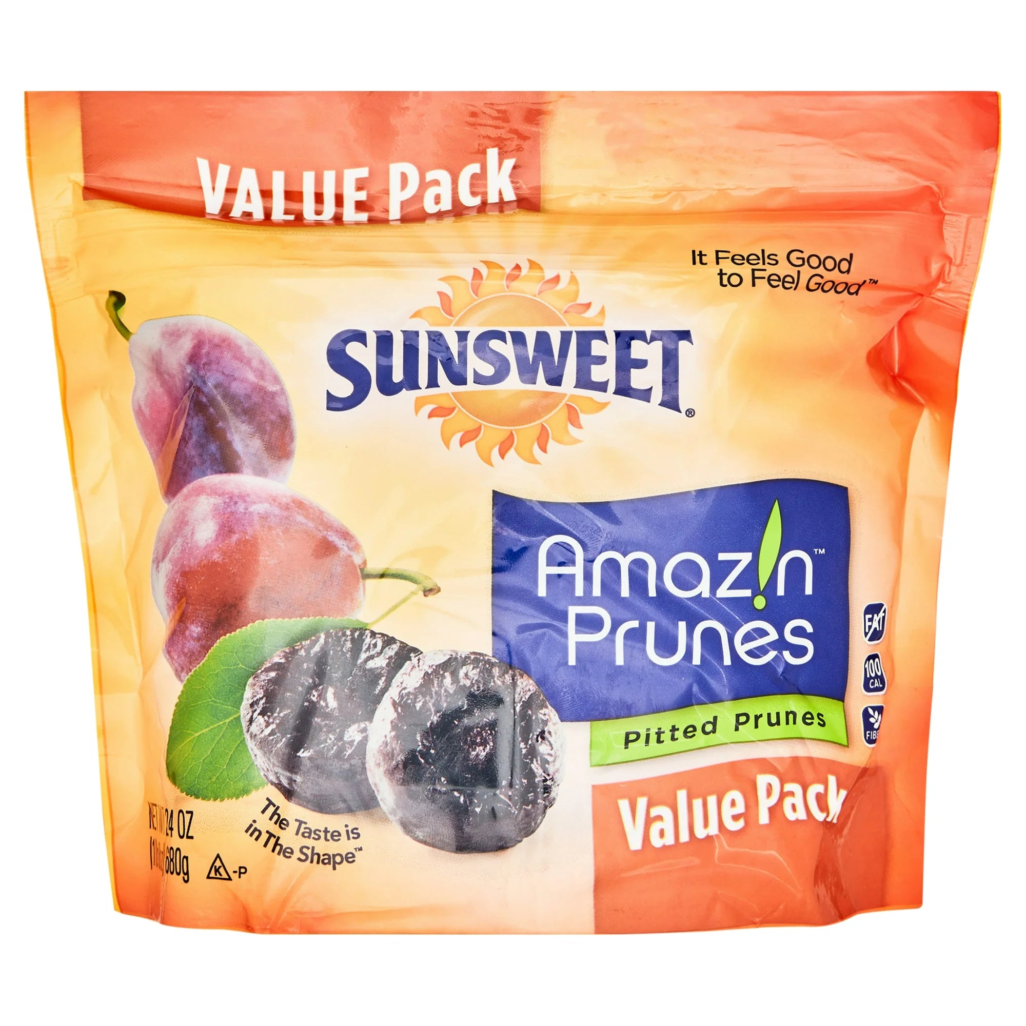 Sunsweet Amazin Pitted Prunes, 24 Oz