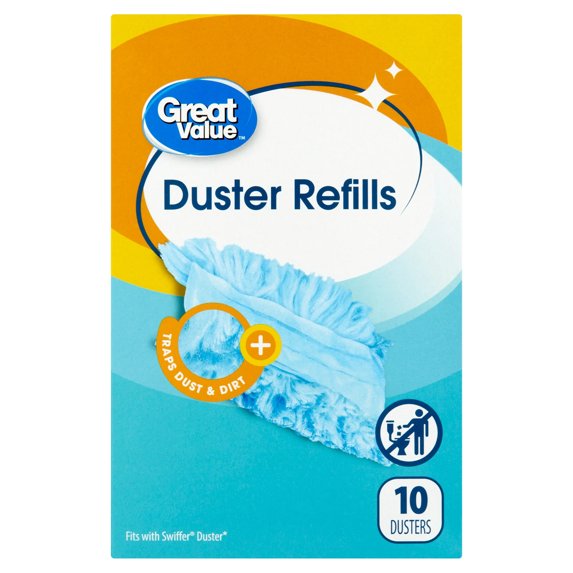 Great Value Great Value 180 Duster Refill — 10 ct (Pack of 2)