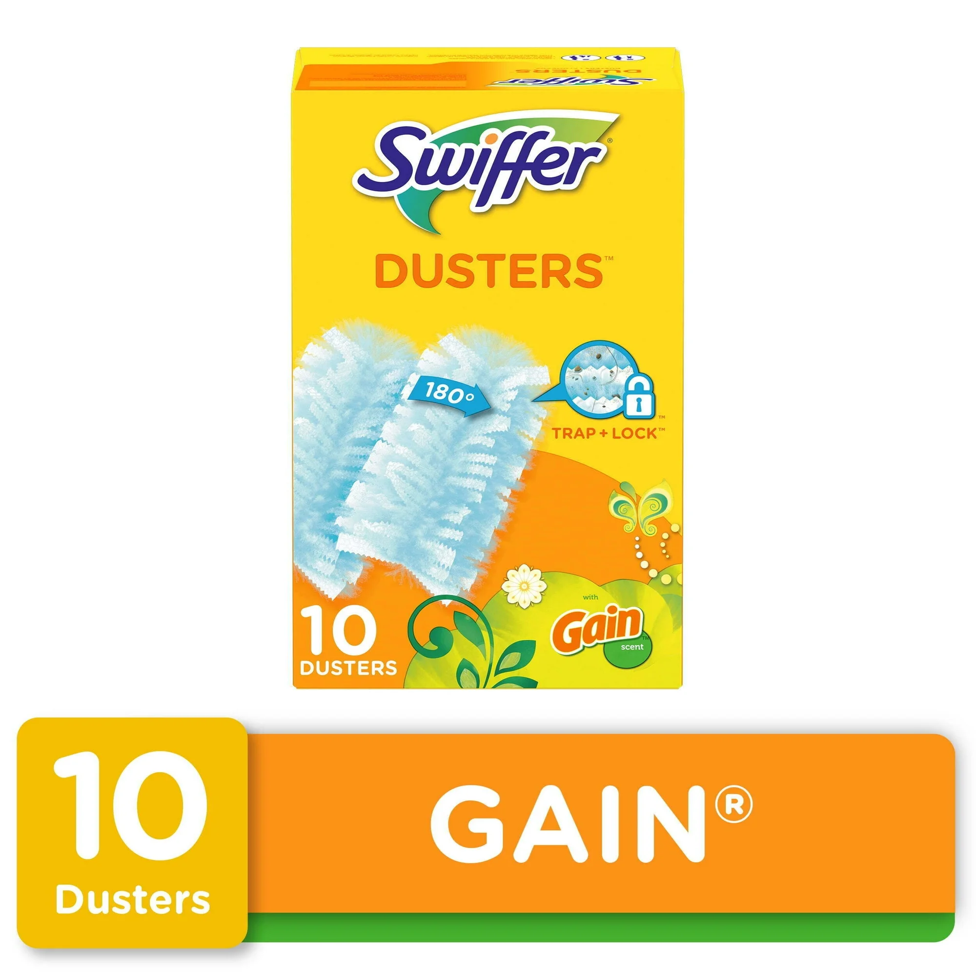 Swiffer Swiffer Dusters Refill For Cleaning Feather Microfiber Duster Alternative Gain — 10 ct (Pack of 2)